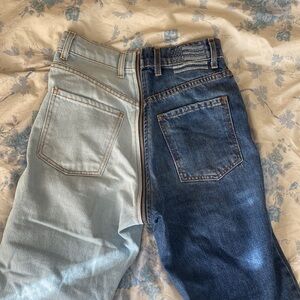 All the way zip jeans super fun for college